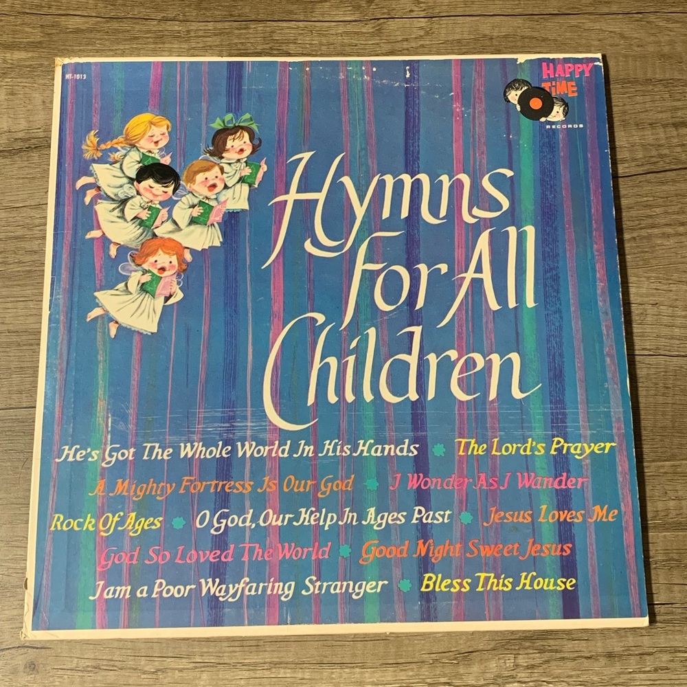 VINTAGE🎶Hymns for all children Vinyl record